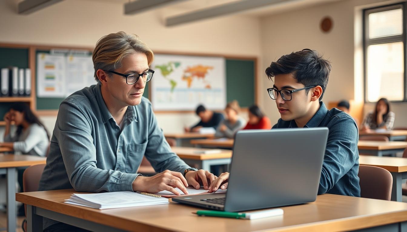 Students collaborating in study space